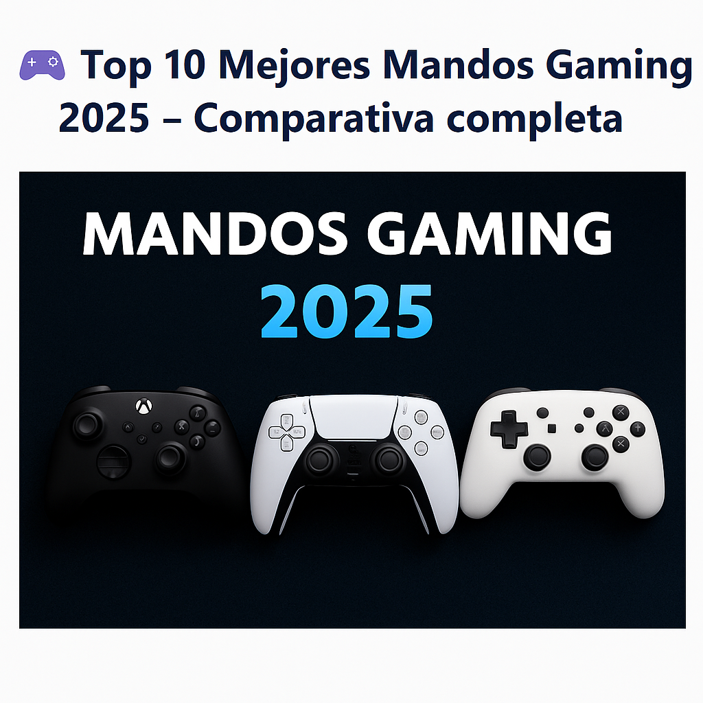 Top 10 mandos gaming 2025