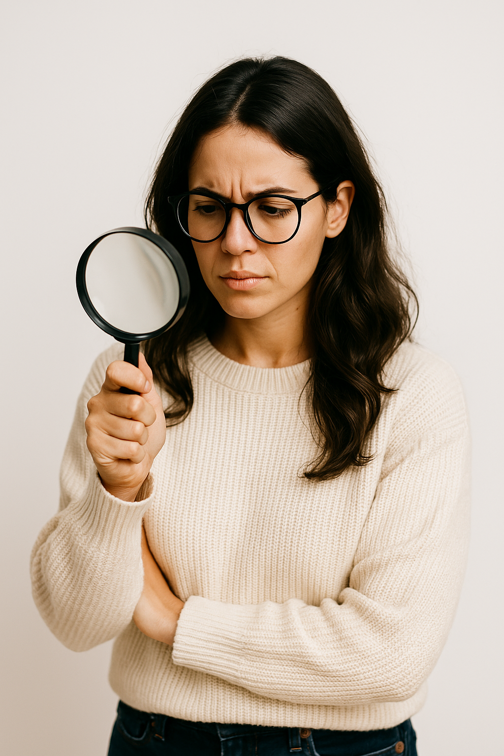 Chica haciendo una búsqueda de comparativas online